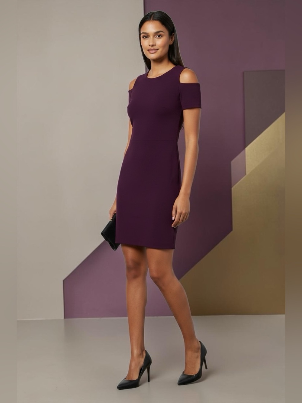Tommy Hilfiger Women's Cold Shoulder Dress